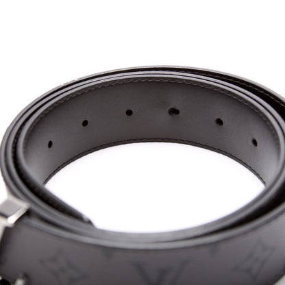 LV Initiales 40 MM Reversible Leather/Reversed Eclipse Size 110/44 Black