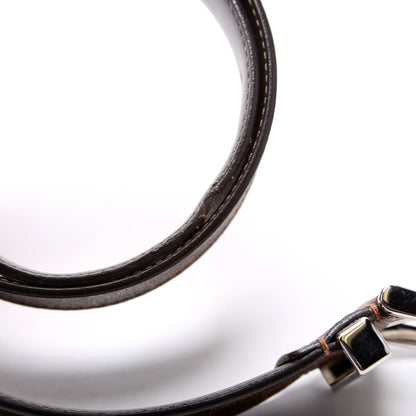 LV Damier Buckle Reversible Leather Belt Size 85/34