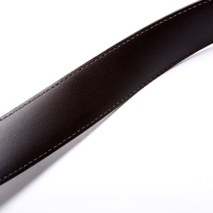 LV Damier Buckle Reversible Leather Belt Size 85/34