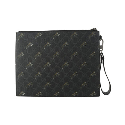 Gucci GG Tiger Print Strap Clutch Bag 575136 34635Y 130861936