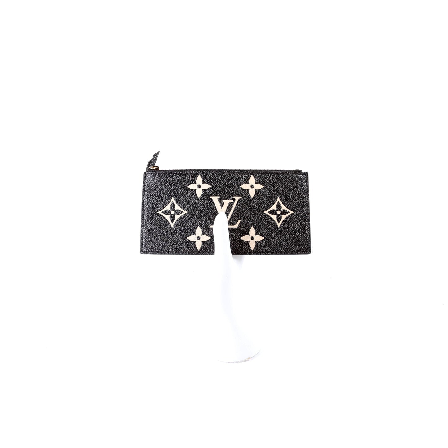 Pochette Felicie Bicolor Zip Insert Only Black/Beige