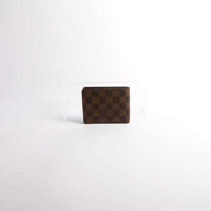 Mens Multiple Wallet Damier Ebene