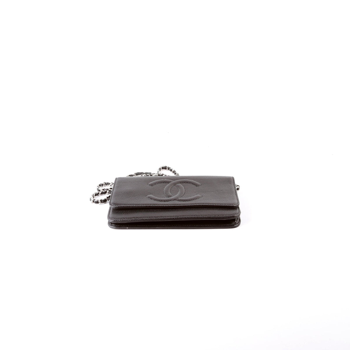 Chanel WOC Timeless CC Caviar 18M Black