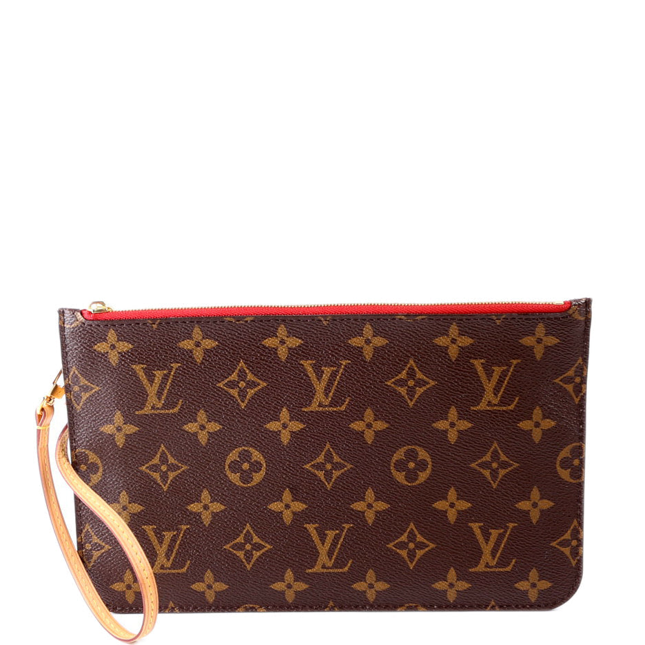 Pochette Only Monogram Neverfull Red
