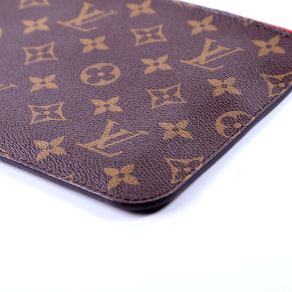 Pochette Only Monogram Neverfull Red