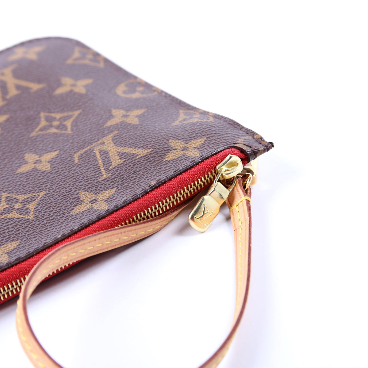 Pochette Only Monogram Neverfull Red