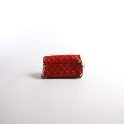 Chanel 2.55 Reissue Quilted Belt Bag 26M Red