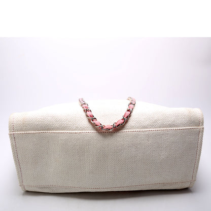 Chanel Deauville Medium Mixed Fibers 21M Pink