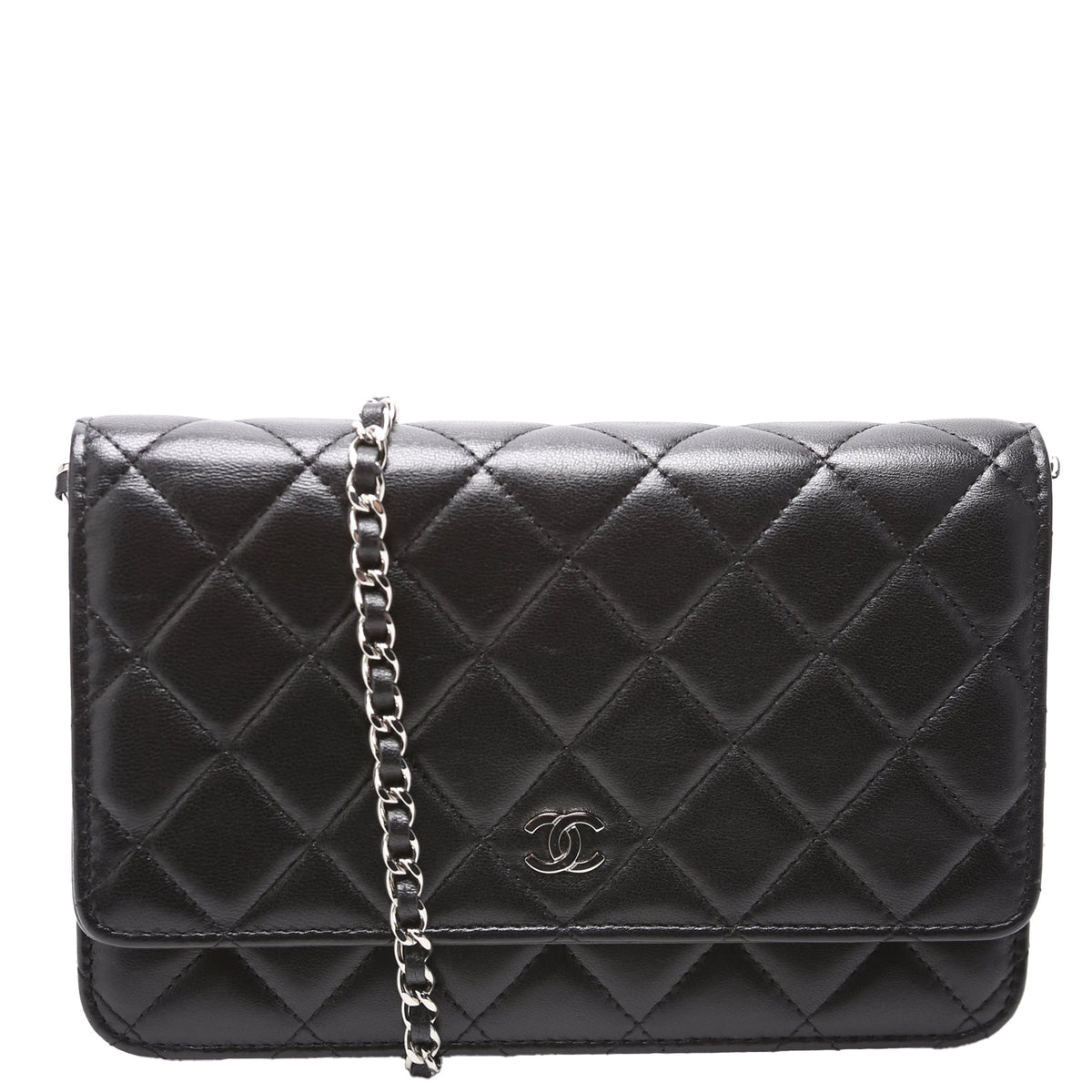 Chanel WOC Classic Quilted Lambskin Black