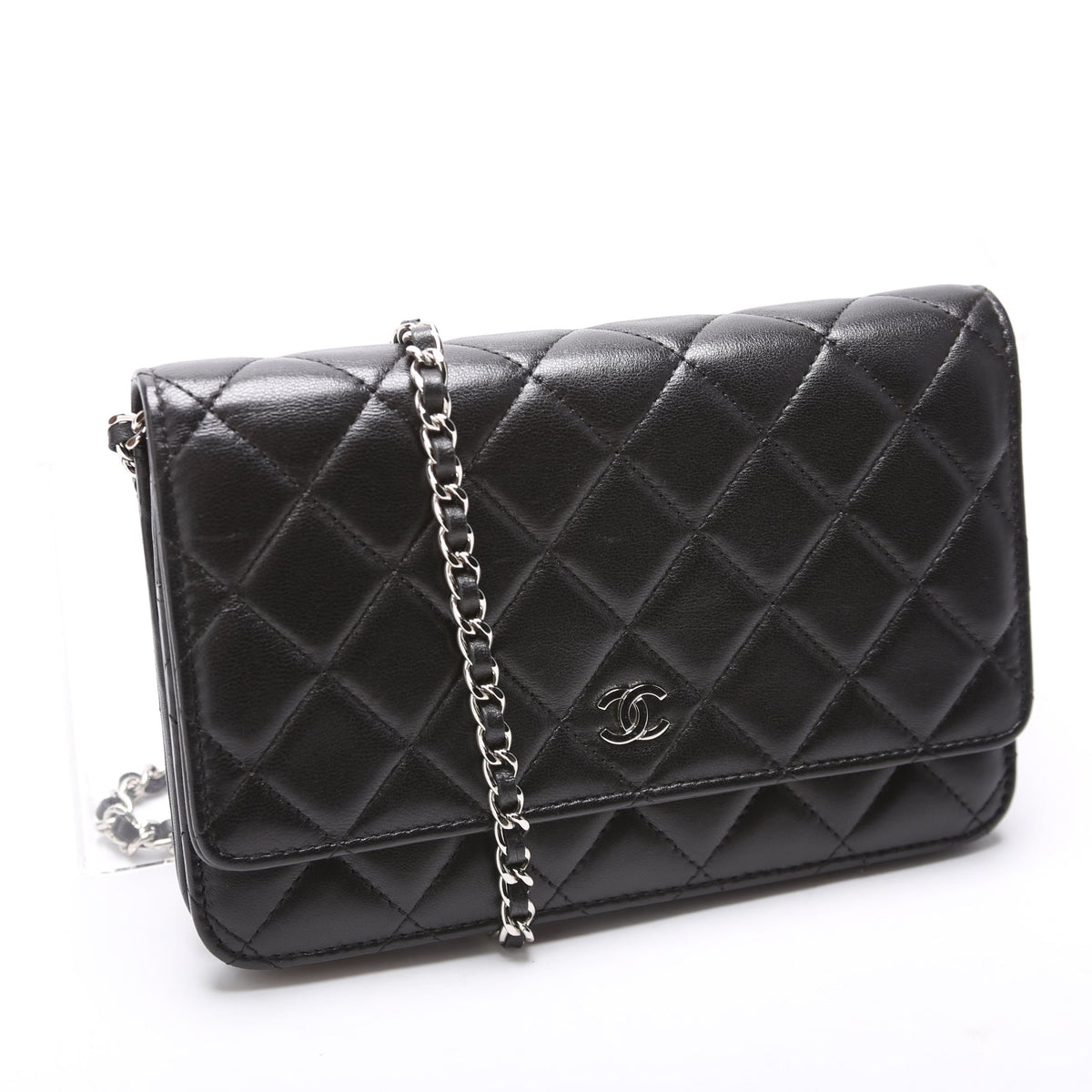 Chanel WOC Classic Quilted Lambskin Black