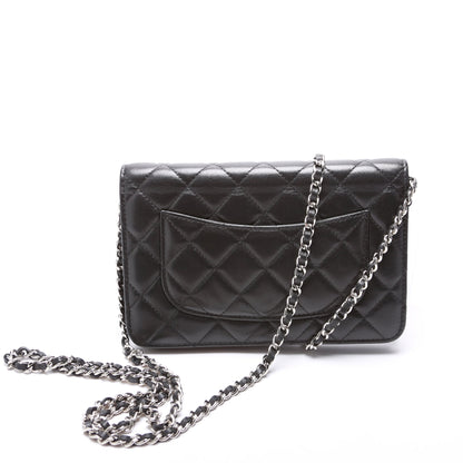 Chanel WOC Classic Quilted Lambskin Black