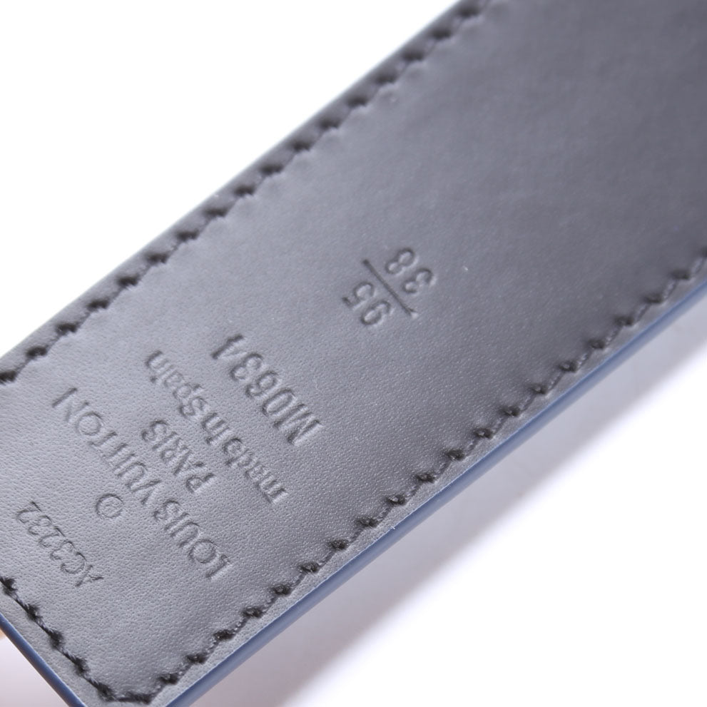 LV Aerogram 35MM Reversible Belt Size 90/36 Black/Blue