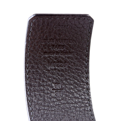 LV Optic 40MM Reversible Leather Belt Size 90/36 Black