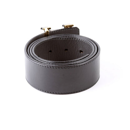 LV Optic 40MM Reversible Leather Belt Size 90/36 Black