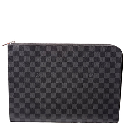 Pochette Jour GM Damier Graphite Black