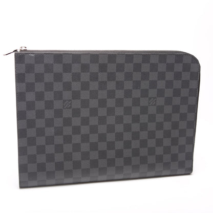 Pochette Jour GM Damier Graphite Black