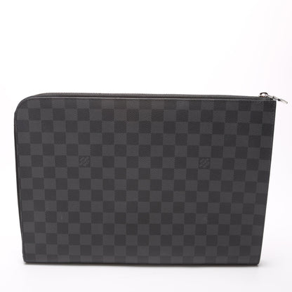Pochette Jour GM Damier Graphite Black