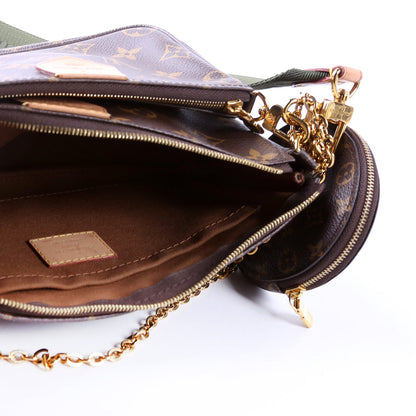 Multi Pochette Monogram Green