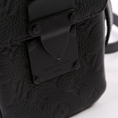 S-Lock Vertical Wearable Wallet Taurillon Black