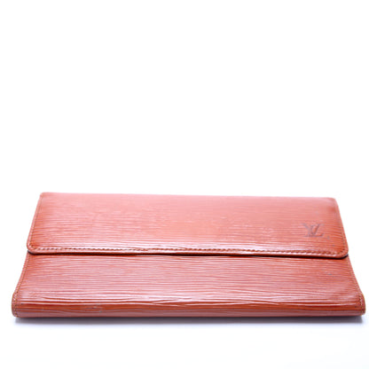 Porte Tresor International Wallet Epi Brown
