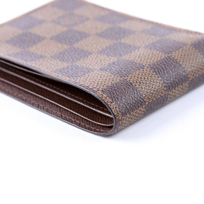 Mens Multiple Wallet Damier Ebene