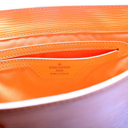 Sac Plat PM Epi Orange