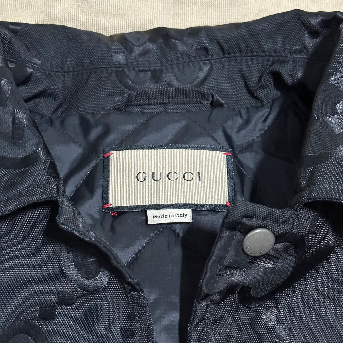 Gucci GG Canvas Jumbo Jacket A00978 132293675