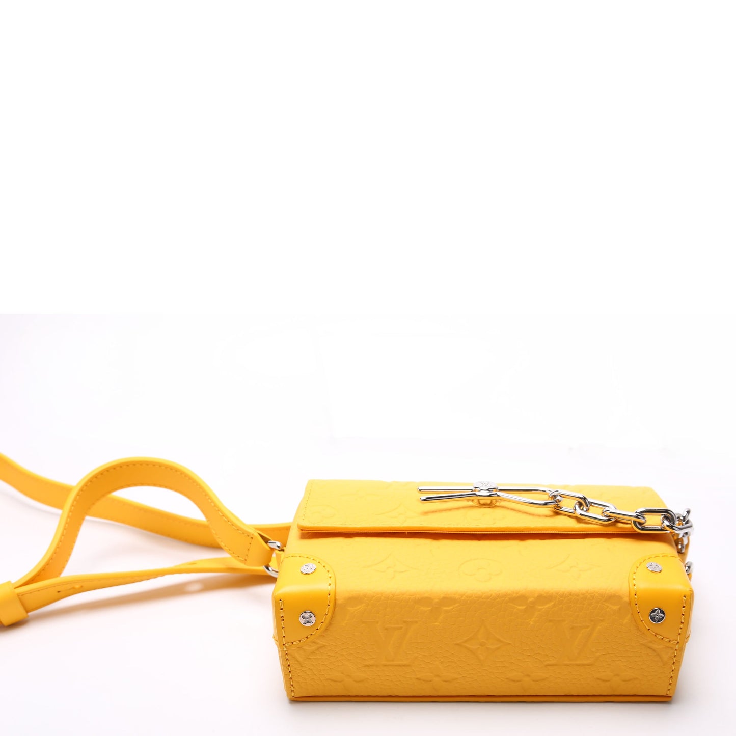 Louis-Vuitton Steamer Wearable Wallet Taurillon Yellow