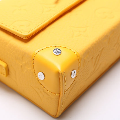 Louis-Vuitton Steamer Wearable Wallet Taurillon Yellow