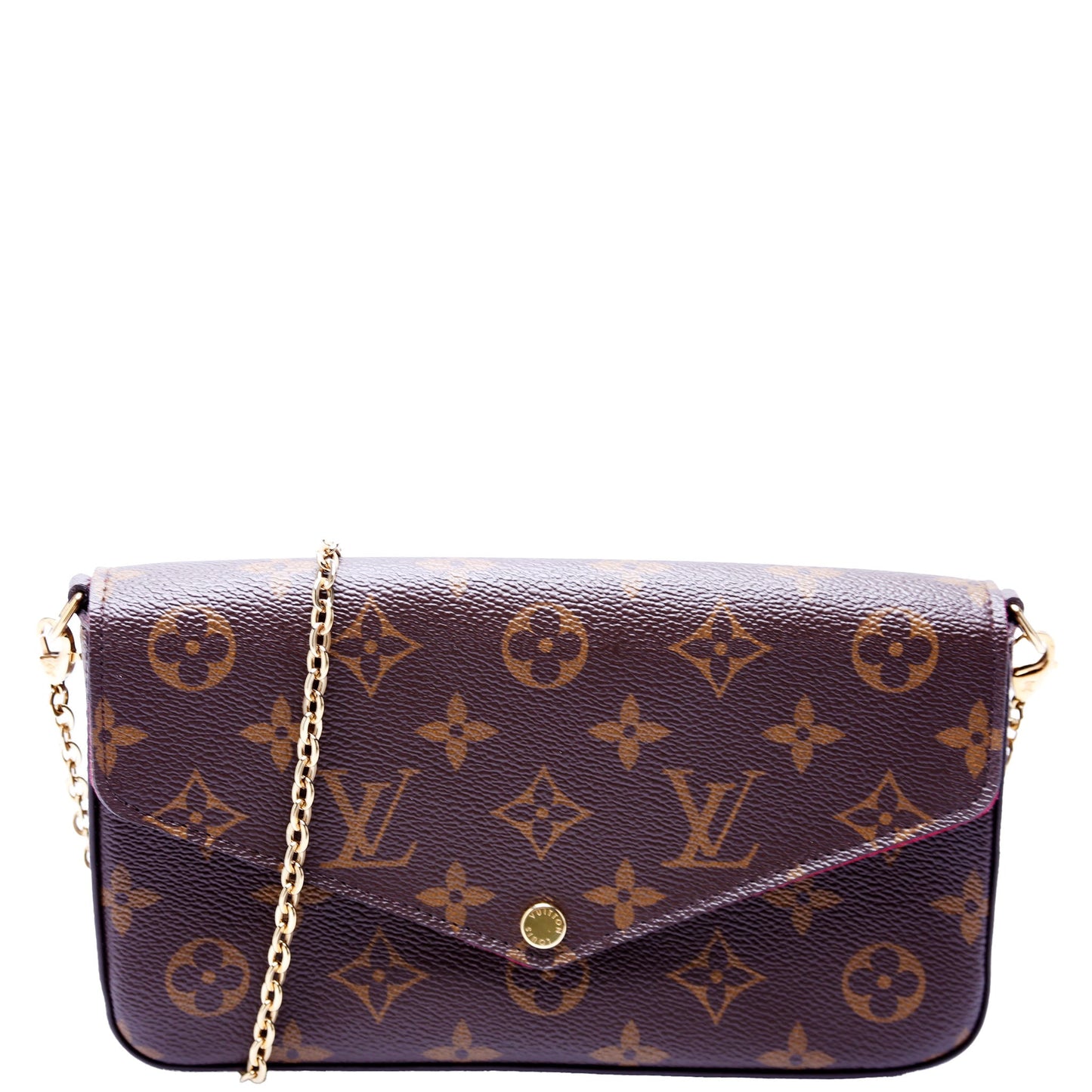 Pochette Felicie Monogram Berry