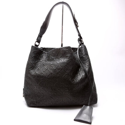 Louis-Vuitton Antheia Hobo PM Black