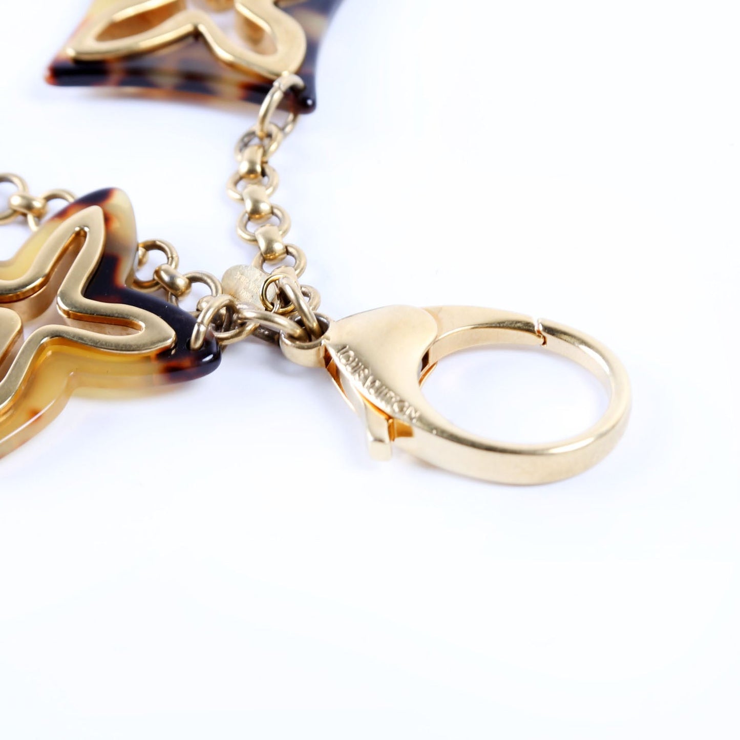Insolence Bag Charm Gold/Brown
