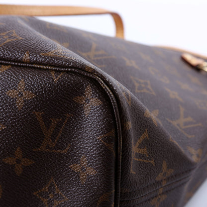 Neverfull With Wallet MM Monogram Pink Interior