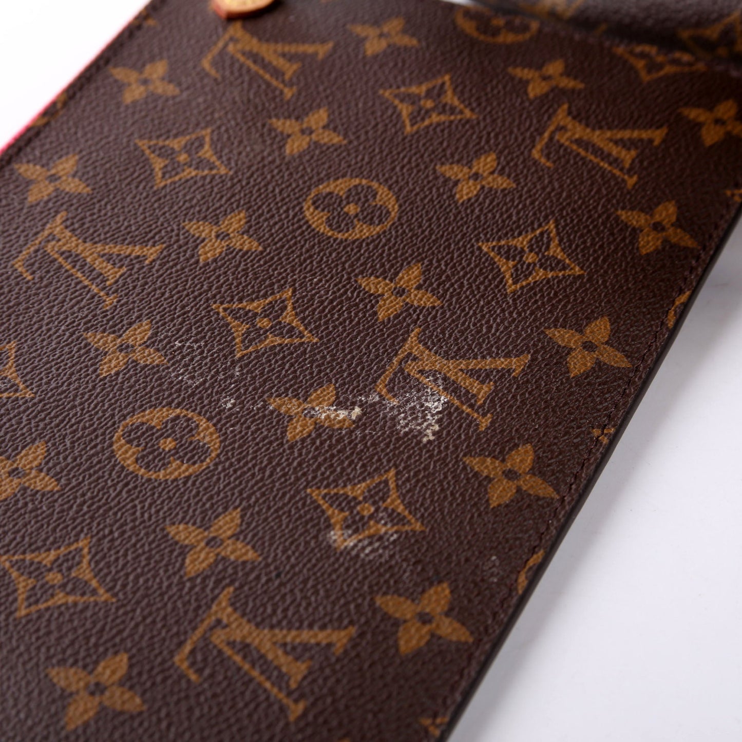 Neverfull With Wallet MM Monogram Pink Interior