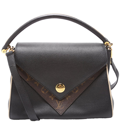 Double V Leather Black