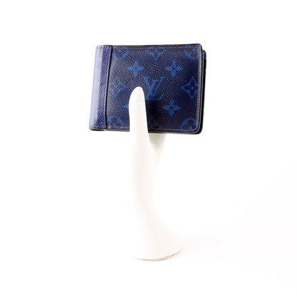 Mens Multiple Wallet Taigarama Blue
