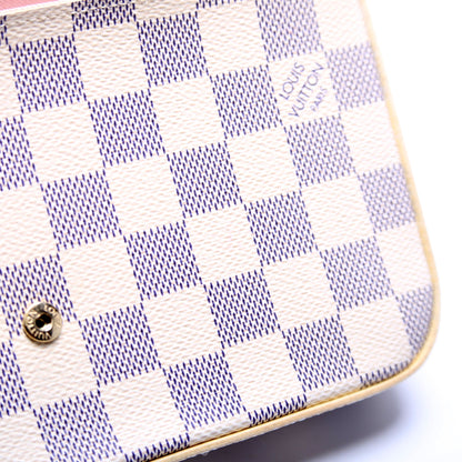 Pochette Felicie Damier Azur