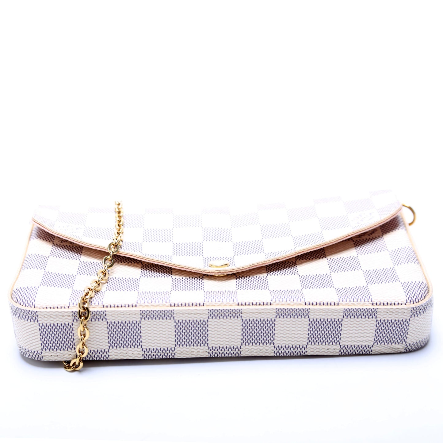 Pochette Felicie Damier Azur