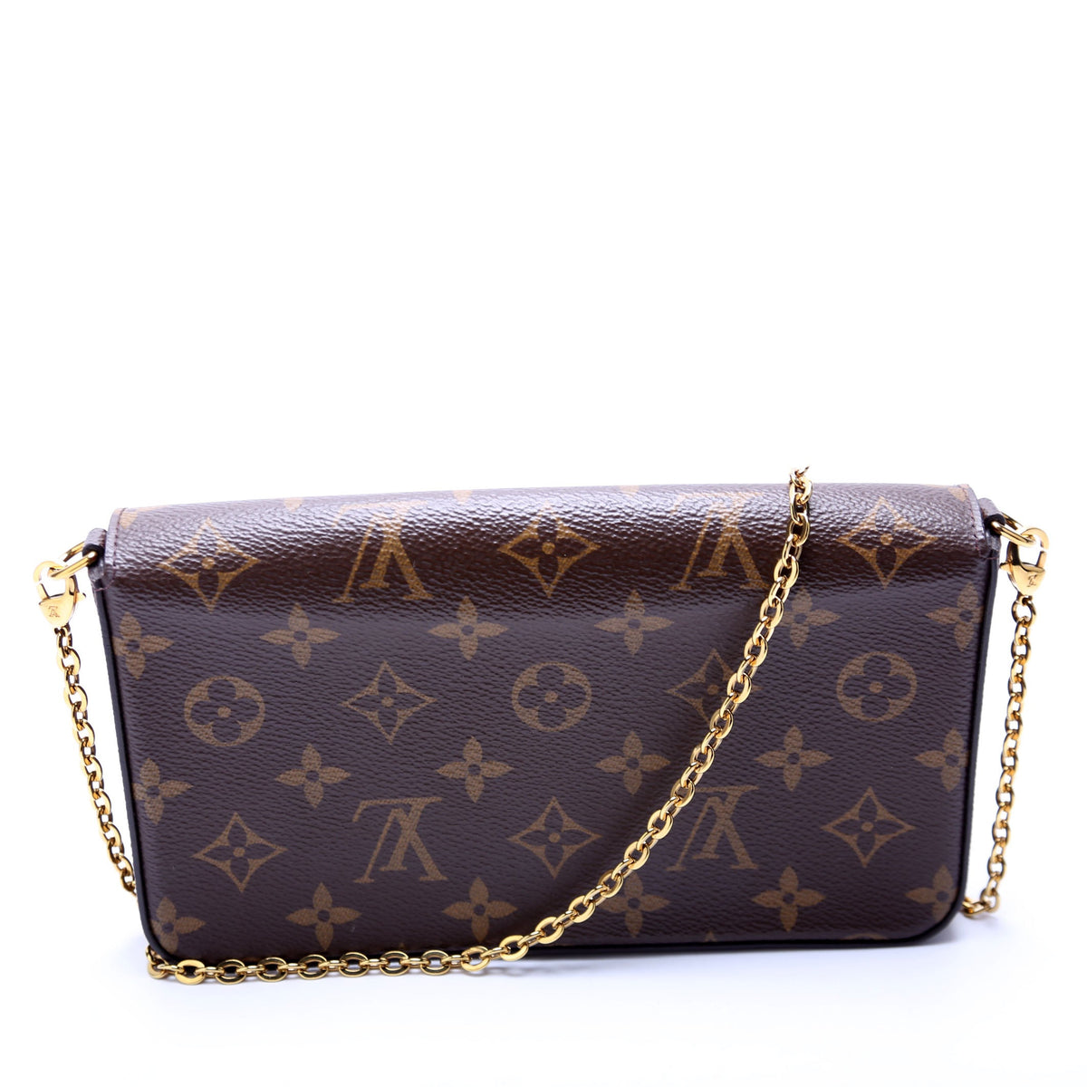 Pochette Felicie Monogram Berry