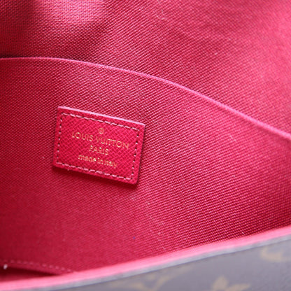 Pochette Felicie Monogram Berry