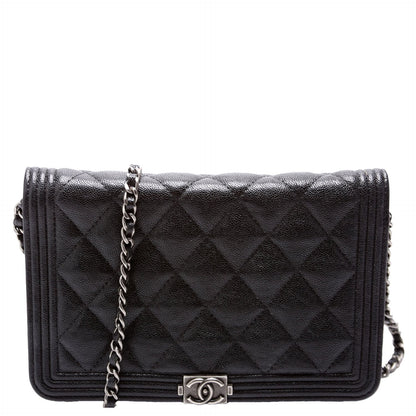 Chanel WOC Boy Caviar Black