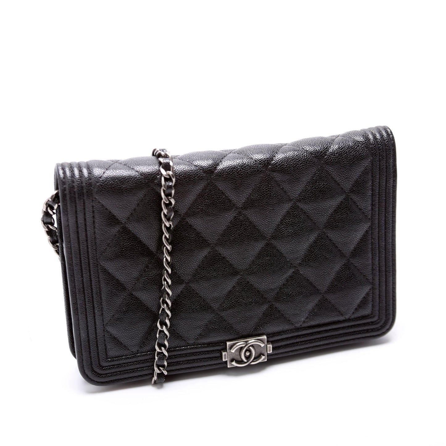 Chanel WOC Boy Caviar Black