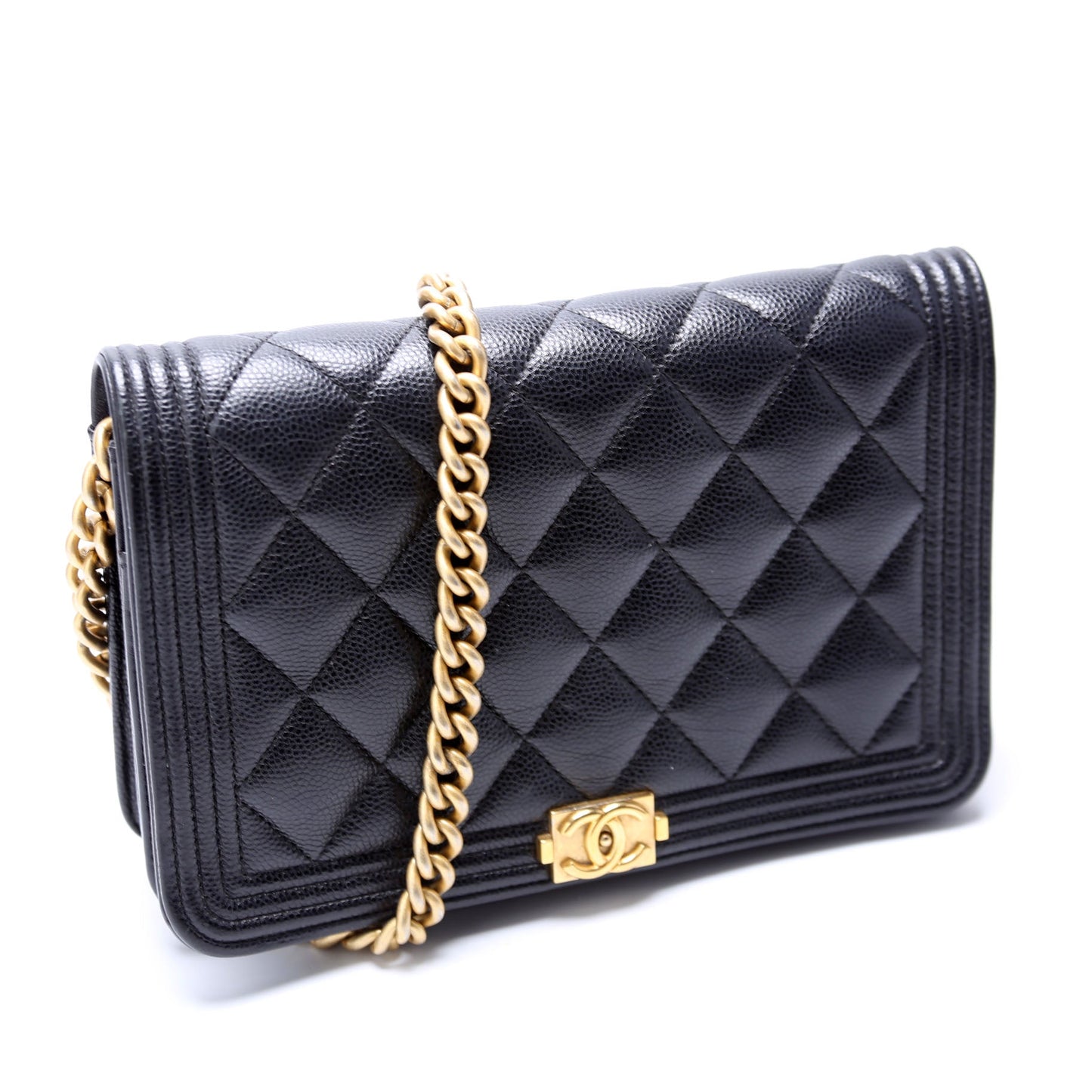 Chanel WOC Boy Caviar Black