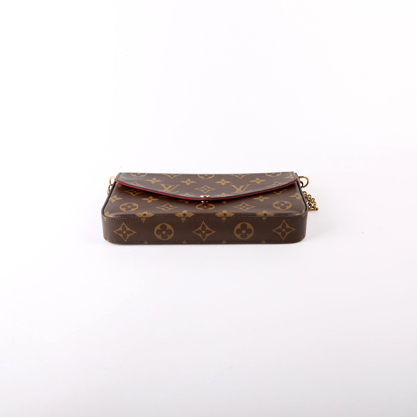Pochette Felicie Monogram Berry