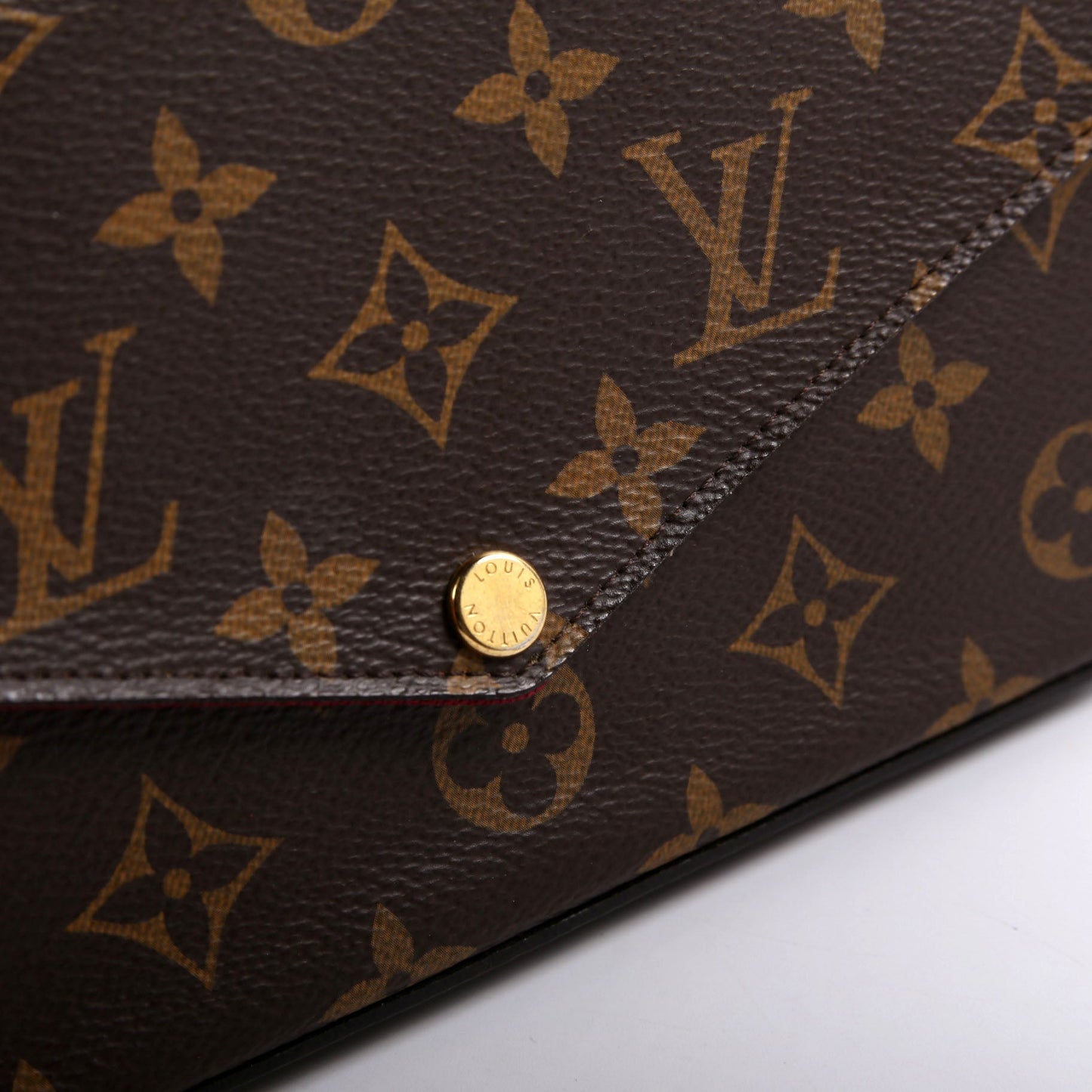 Pochette Felicie Monogram Berry