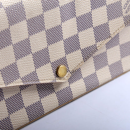 Pochette Felicie Damier Azur