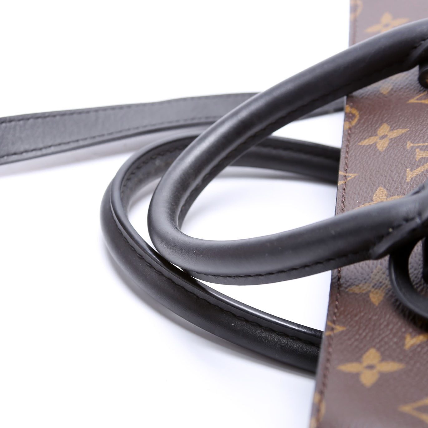 Louis-Vuitton Soufflot MM Monogram Black