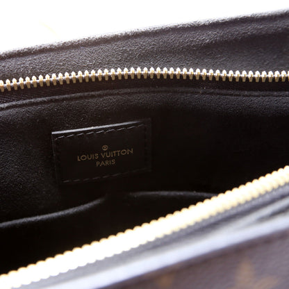 Louis-Vuitton Soufflot MM Monogram Black