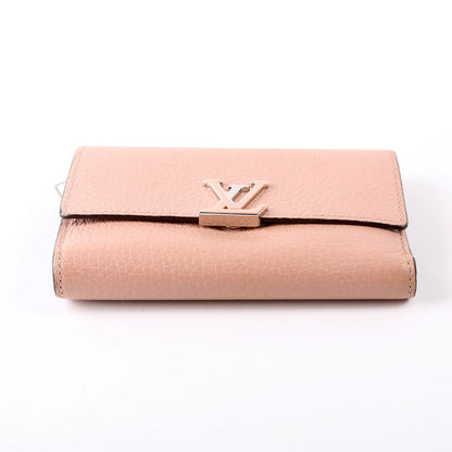 Capucines Wallet Compact Nude