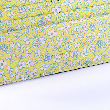 Insolite Wallet Fleuri Monogram Yellow